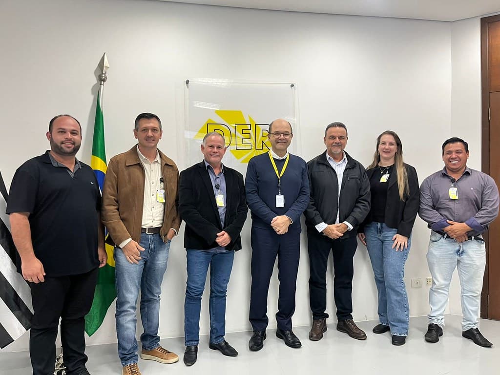 Reunião com o DER — Departamento de Estradas de Rodagem